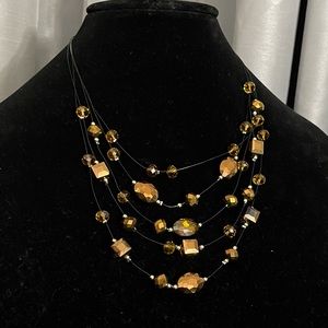 Tiger Eye Illusion Necklace